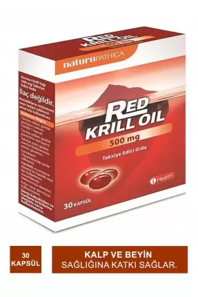 Red Krill Oil 500mg 30 Kapsül