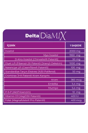 Delta DiaMix 30 Saşe