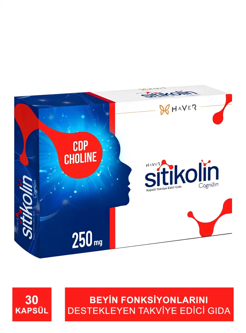 Haver Sitikolin Cognizin 250mg 30 Kapsül