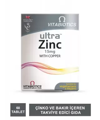 Outlet - Vitabiotics Ultra Zinc 15mg 60 Tablet