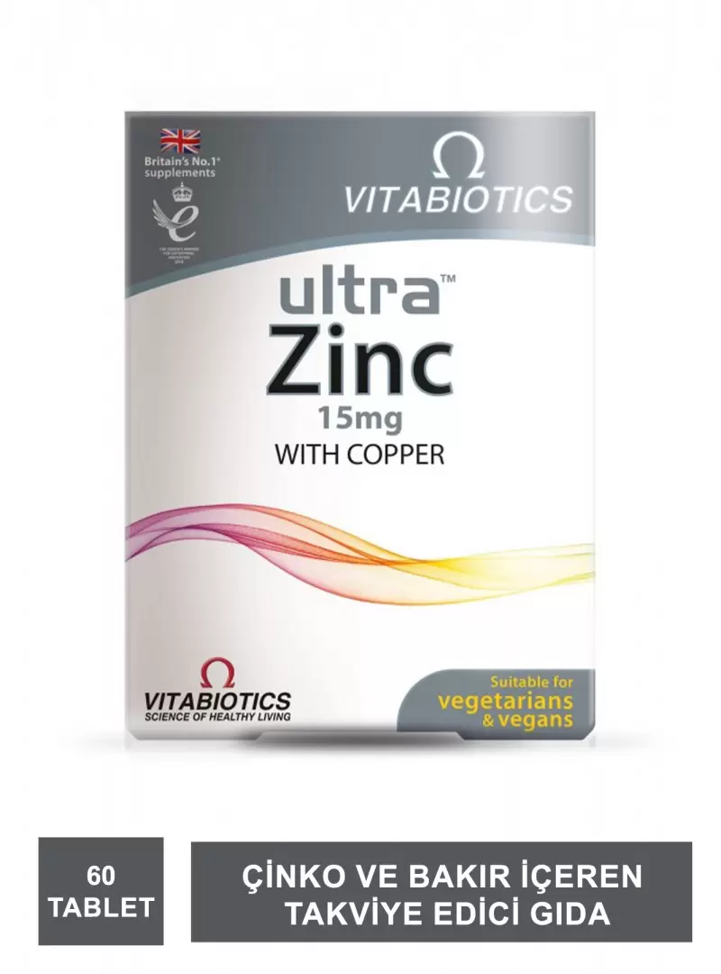 Outlet - Vitabiotics Ultra Zinc 15mg 60 Tablet