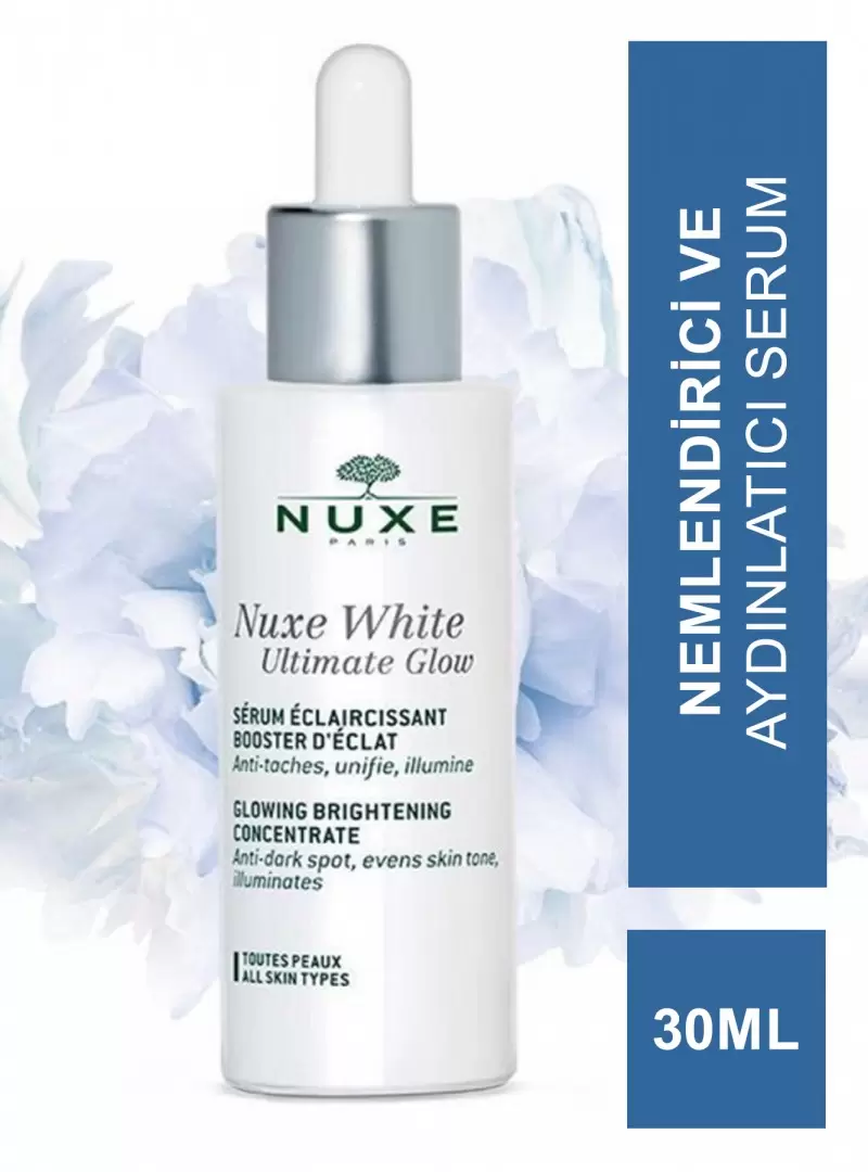 Nuxe White Ultimate Glow Nemlendirici ve Aydınlatıcı C Vitaminli Serum 30 ml