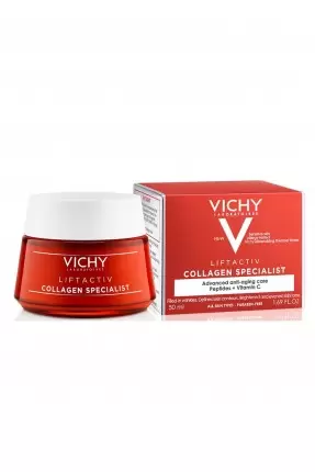 Vichy Liftactiv Collagen Specialist Yaşlanma Karşıtı Bakım Kremi 50 ml (S.K.T 06-2026)