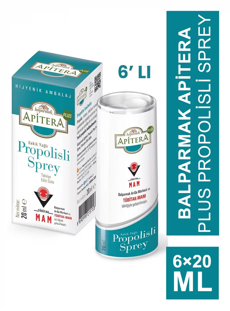 Balparmak Apitera Plus Propolisli Sprey 20 ml x 6 Adet