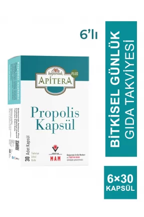 Balparmak Apitera Plus Propolis 30 Kapsül x 6 Adet