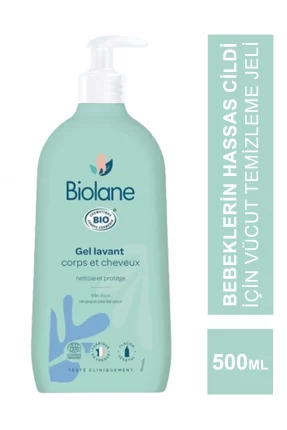 Biolane Hair&Body Gel Lavant ( Saç ve Vücut Temizleme Jeli ) 500 ml