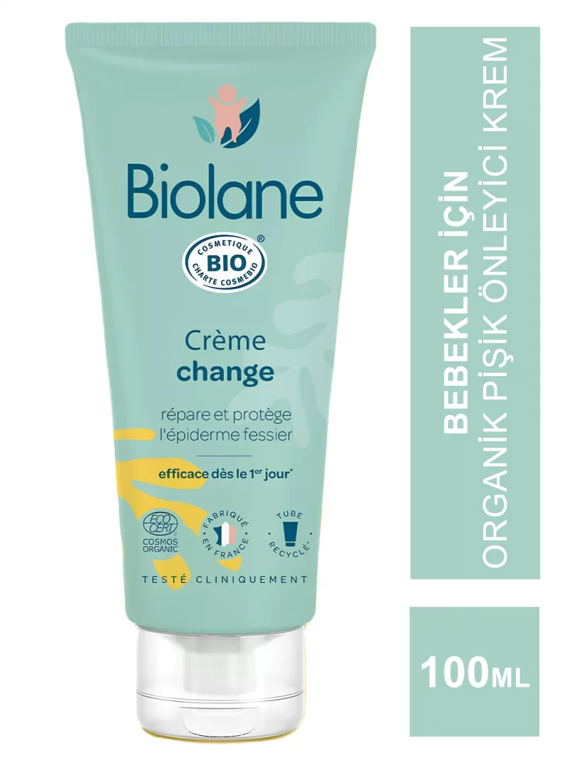 Biolane Organic Creme Change ( Pişik Önleyici Krem ) 100 ml