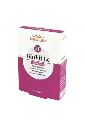 New Life GinVit-Lc 30 Tablet