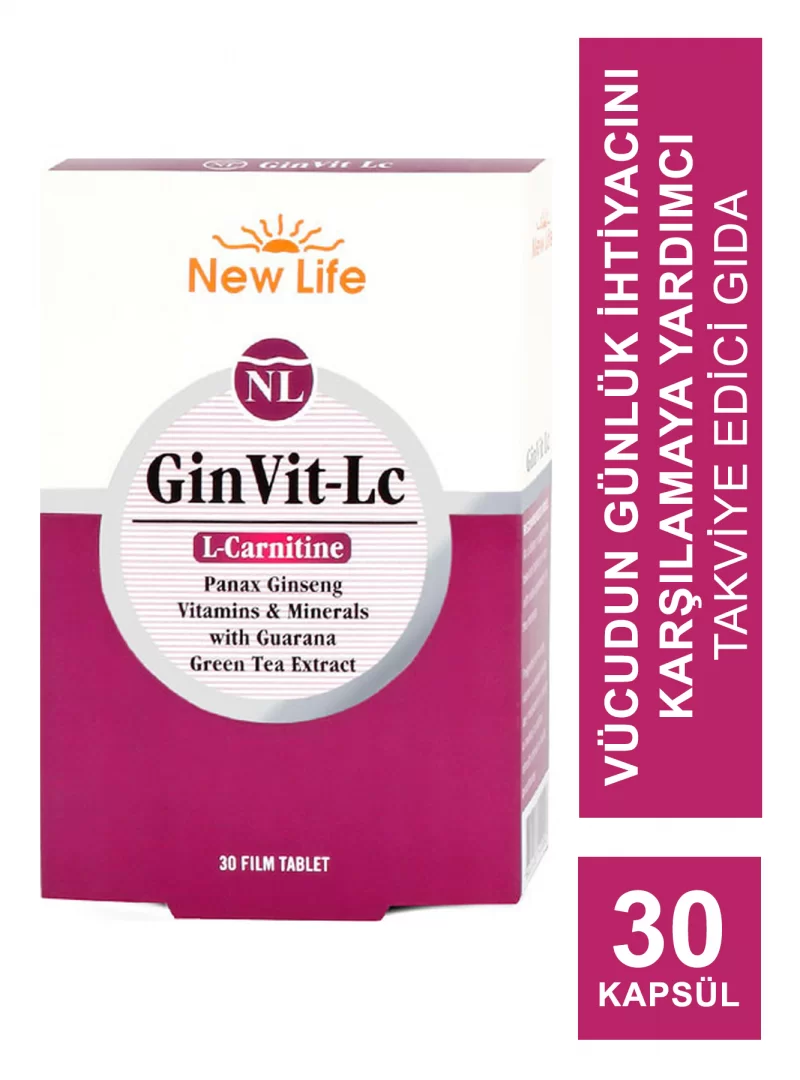 New Life GinVit-Lc 30 Tablet