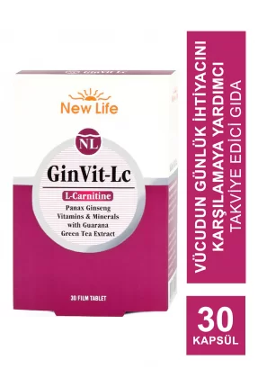 New Life GinVit-Lc 30 Tablet