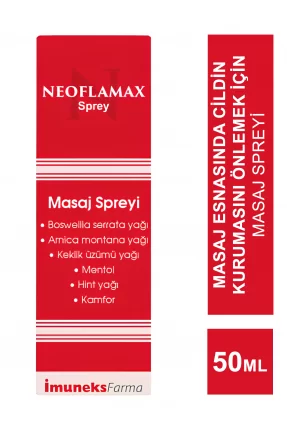 İmuneks Neoflamax Masaj Spreyi 50 ml