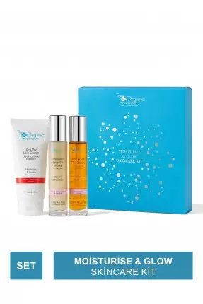 The Organic Pharmacy Moisturise & Glow Skincare Kit