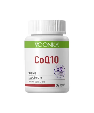 Voonka CoQ10 100mg 32 Kapsül