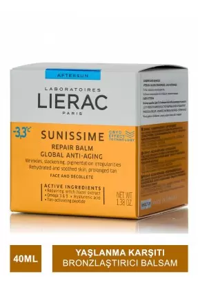 Lierac Sunissime After-Sun Rehydrating Repair Balm 40 ml