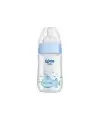 Wee Baby Klasik+ Geniş Ağızlı Cam Biberon 0-6 Ay ( Mavi ) 180 ml (No:140)