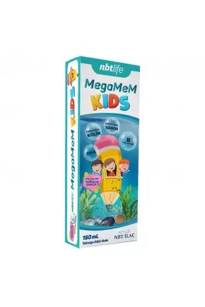 Nbt Life MegaMem Kids Şurup 150 ml