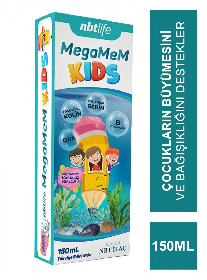 Nbt Life MegaMem Kids Şurup 150 ml