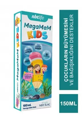 Nbt Life MegaMem Kids Şurup 150 ml