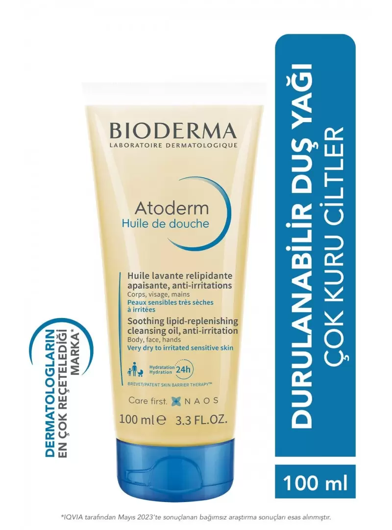 Bioderma Atoderm Shower Oil 100 ml Fiyatı ve Yorumları