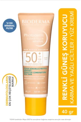 Bioderma Photoderm Cover Touch Mineral SPF50+ Very Light 40 ml