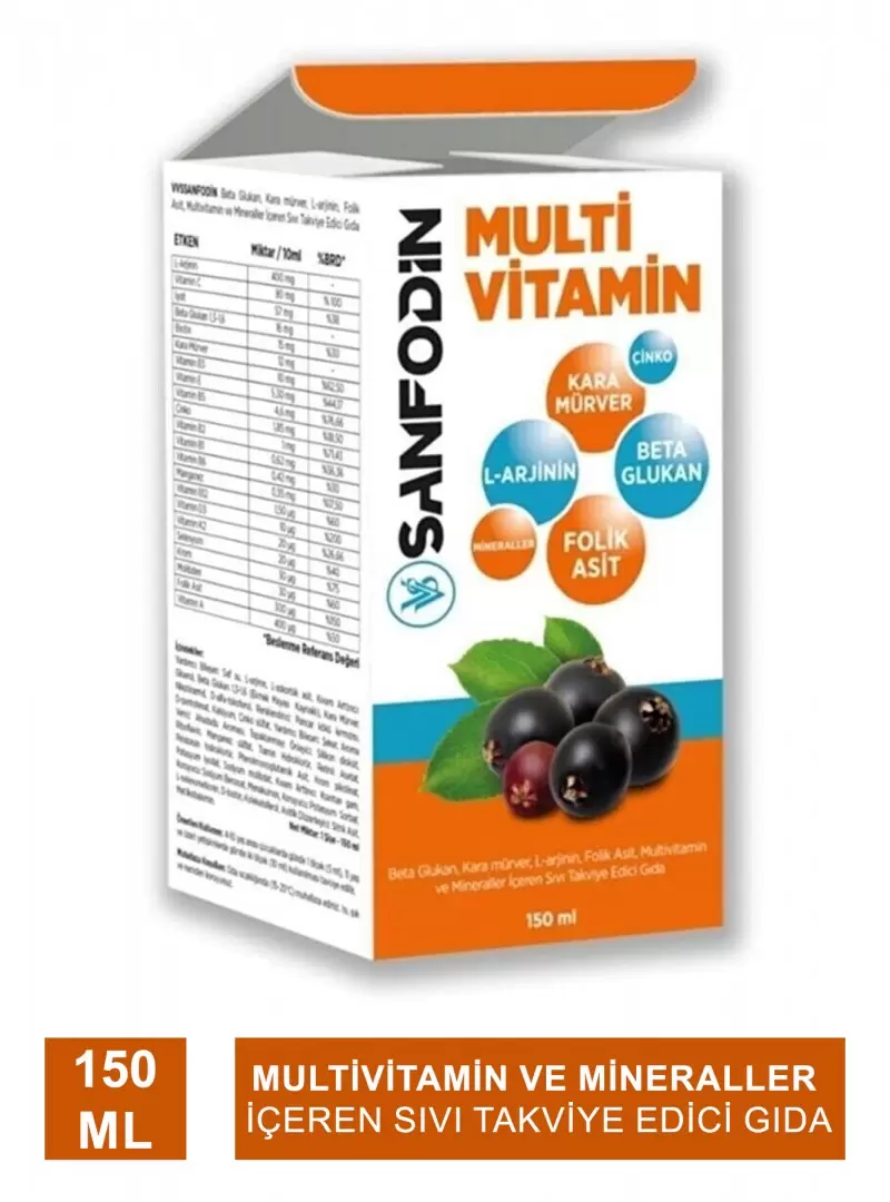 Sanfodin Multivitamin 150 ml