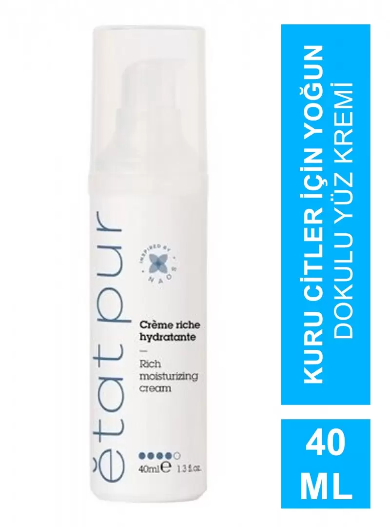 Etat Pur Rich Moisturizing Cream ( Kuru Ciltler ) 40 ml