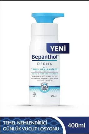 Bepanthol Derma Temel Nemlendirici Günlük Vücut Losyonu 400 ml