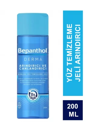 Bepanthol Derma Yüz Temizleme Jeli Arındırıcı 200 ml