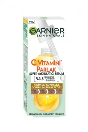 Garnier C Vitamini Parlak Süper Aydınlatıcı Serum 30 ml