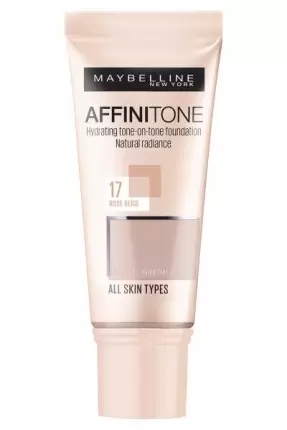 Maybelline New York Affinitone Fondöten - 17 Rose Beige 30 ml