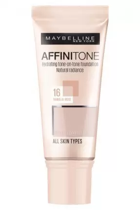 Maybelline New York Affinitone Fondöten - 16 Vanilla Rose 30 ml