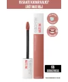 Maybelline New York Super Stay Matte Ink Mat Likit Ruj 65 Seductress