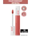 Maybelline New York Super Stay Matte Ink Likit Mat Ruj -Bricks NU 130 SELF-