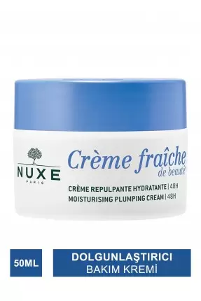 Nuxe Creme Fraiche Moisturizing Plumping Cream 48h 50 ml - Normal Ciltler İçin Nemlendirici Dolgunlaştırıcı Bakım Kremi