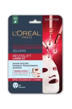 Loreal Paris Revitalift Yaşlanma Karşıtı Lazer Maske 1 Adet