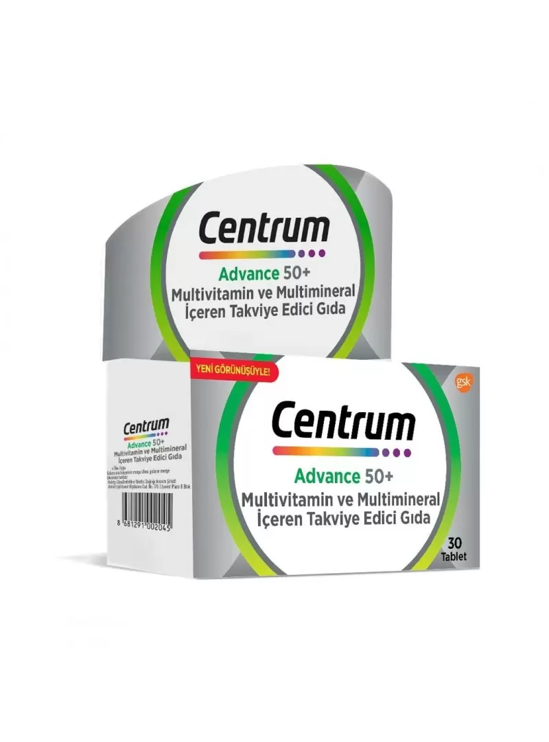 Outlet - Centrum Advance 50+ Multivitamin 30 Tablet