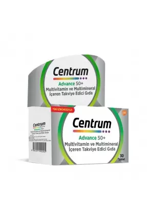 Outlet - Centrum Advance 50+ Multivitamin 30 Tablet