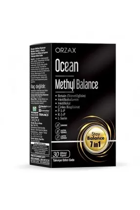 Ocean Methyl Balance Takviye Edici Gıda 30 Kapsül