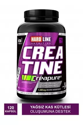 Hardline Creatıne Creapure 120 Kapsül