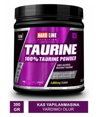 Hardline Taurine Powder 300 Gr