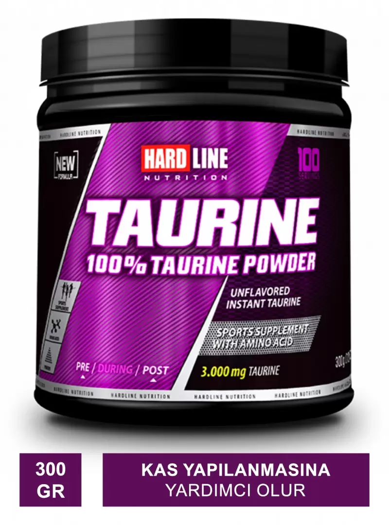 Hardline Taurine Powder 300 Gr