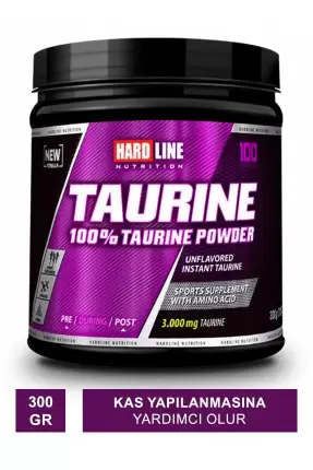 Hardline Taurine Powder 300 Gr