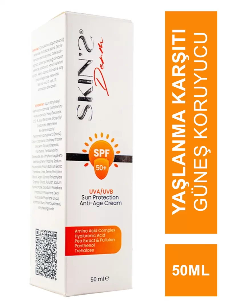 Skins Derm Spf50+ Sun Protection Angi Aging Cream 50 ml