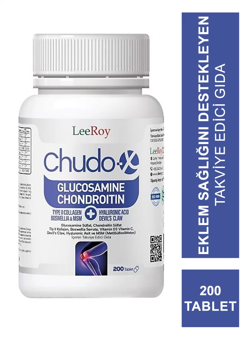 LeeRoy Chudo-X Glukosamin Chondroitin MSM 200 Tablet