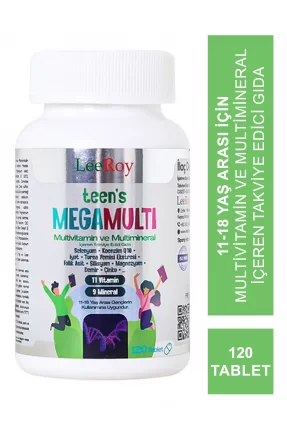 LeeRoy Teen's MegaMulti 120 Tablet