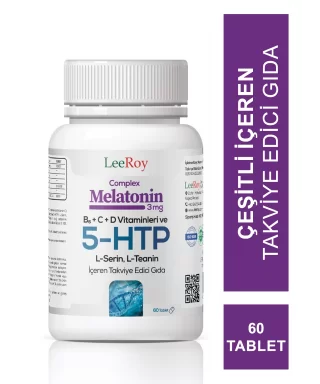 LeeRoy Complex Melatonin 3 Mg 5-HTP 60 Tablet