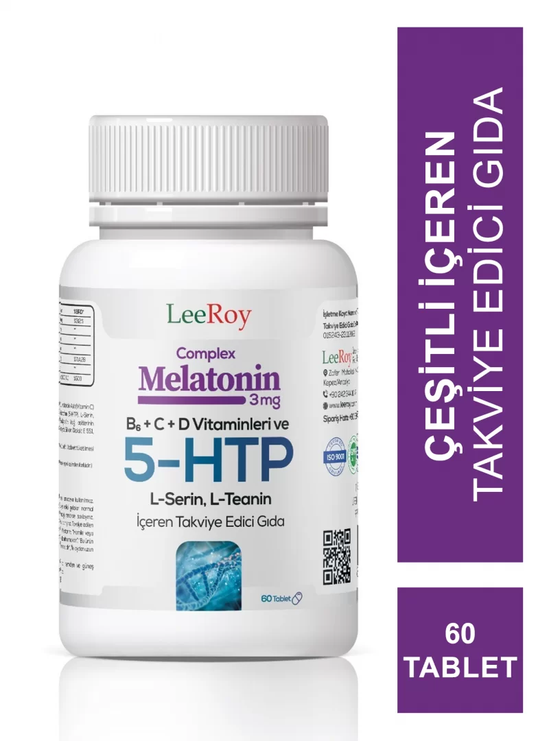 LeeRoy Complex Melatonin 3 Mg 5-HTP 60 Tablet