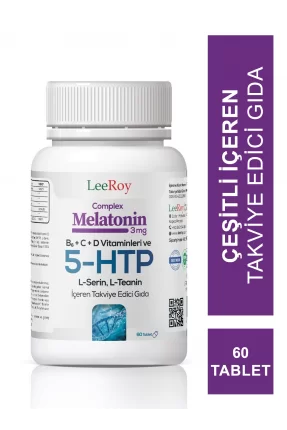 LeeRoy Complex Melatonin 3 Mg 5-HTP 60 Tablet