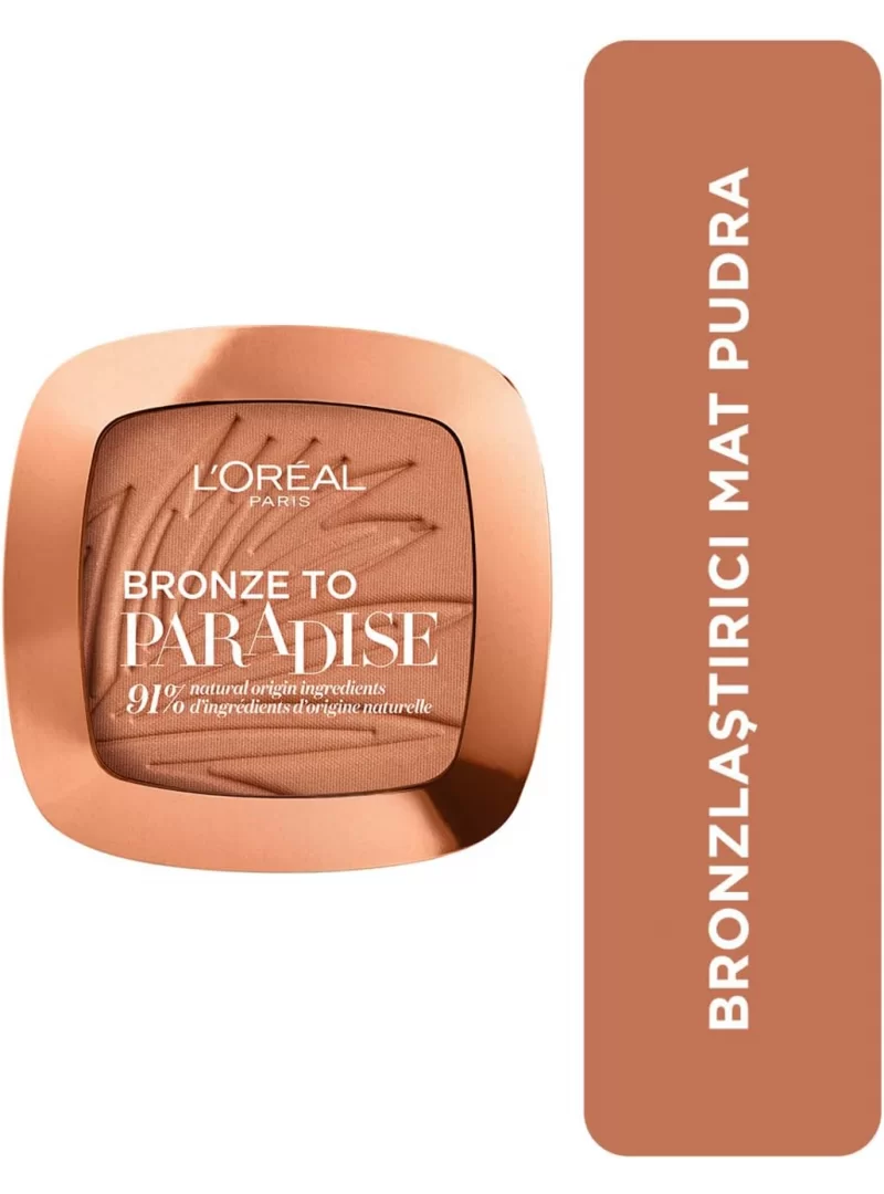 Loreal Paris Bronze to Paradise Mat Bronzlaştırıcı Pudra 02 Baby One More Tan 9gr