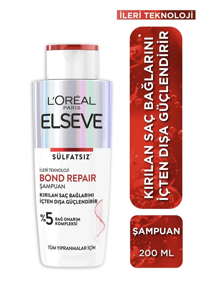 Loreal Paris Bond Repair Saç Bağlarını Güçlendirici Şampuan 200 ml